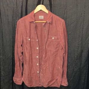 J. Crew Tops - J. Crew Vintage Light Red Button Up Shirt J. Crew Tops - J. Crew Vintage Light Red Button Up Shirt